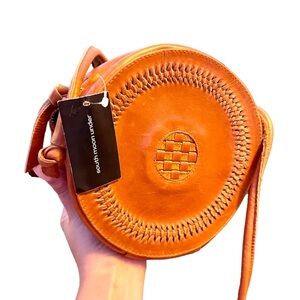 South moon under handmade crossbody bag